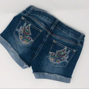 Vigoss Dove Embroidered pocket shorts size 8